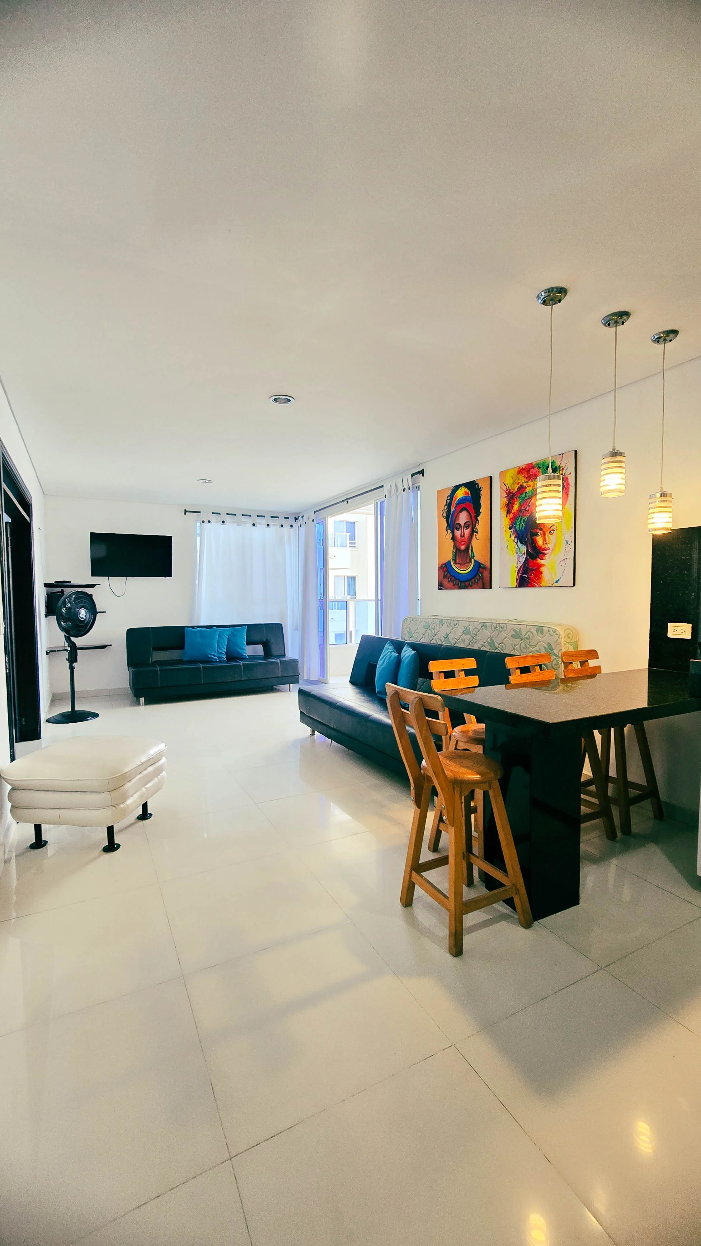 Apartamento de 1 habitación con Vista al Mar en El Laguito, Cartagena | Arriendo por Día