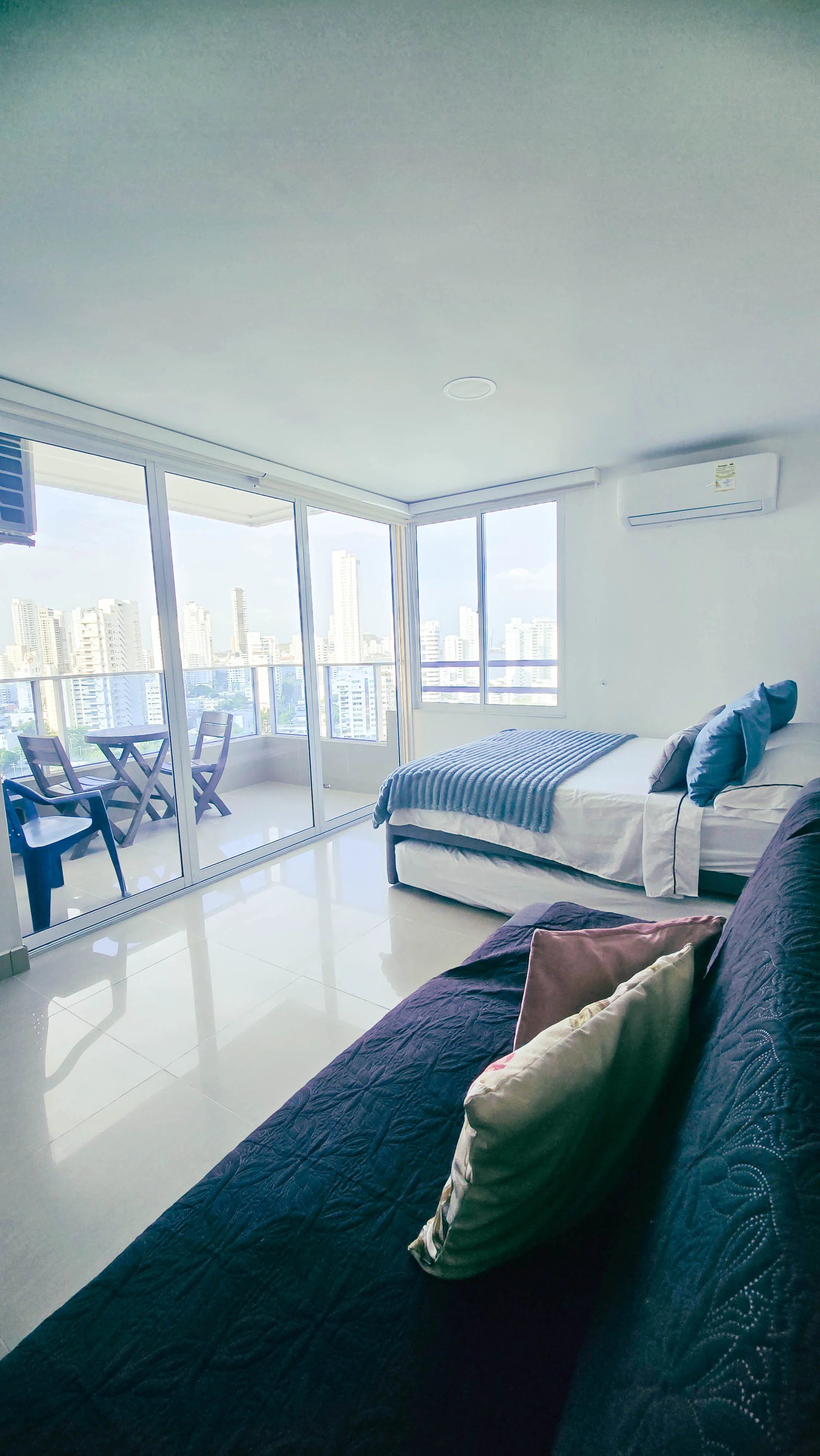 Apartamento de 1 habitación con Vista al Mar en El Laguito, Cartagena | Arriendo por Día